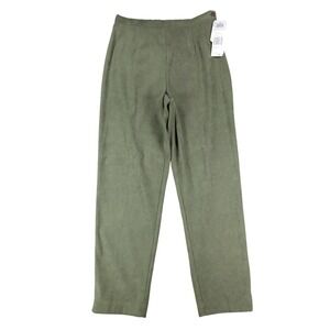 Lucia Trousers Womens 12 Vintage 90s Cactus Green Stretch Straight Leg Pants NWT